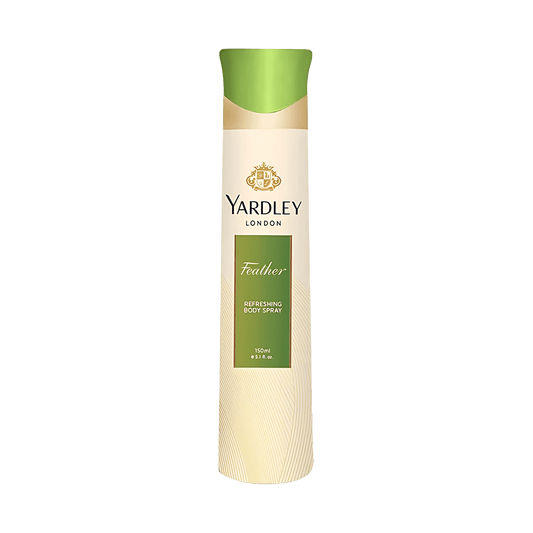 Yardley London English Feather Body Spray (150ml) SkinStash
