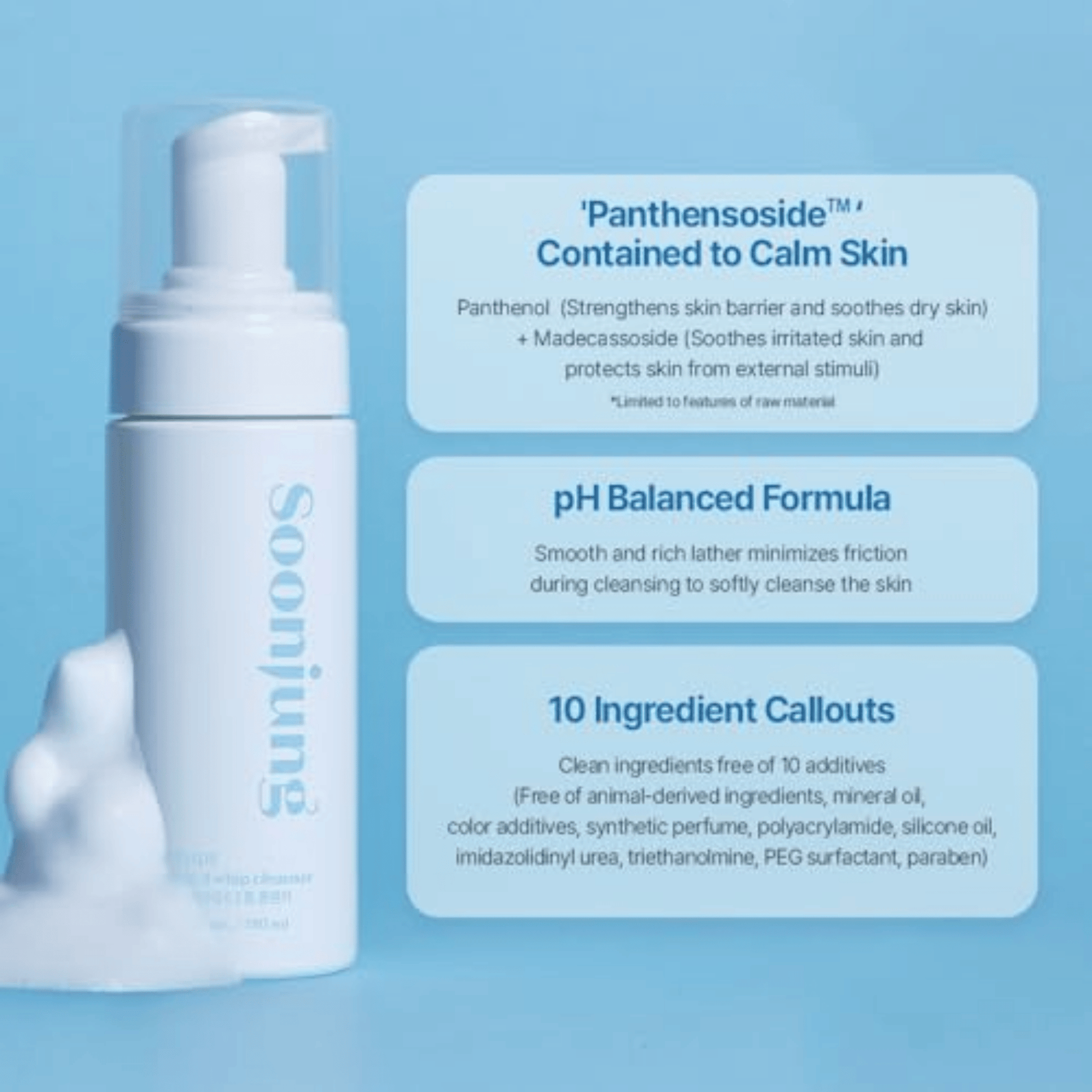 SoonJung ETUDE  PH 6.5 Whip Cleanser (150 ml) SkinStash