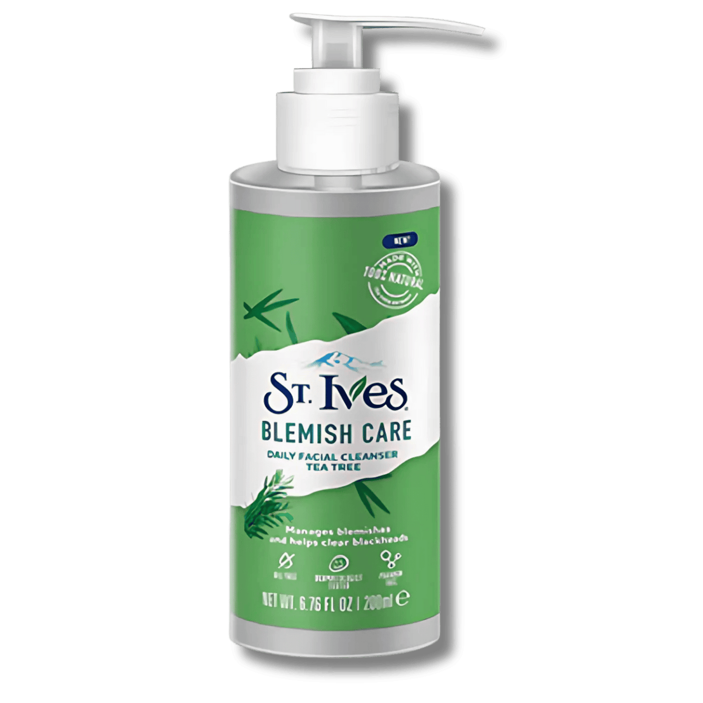 St.Ives Blemish Care Daily Facial Cleanser Tea Tree (200ml) SkinStash