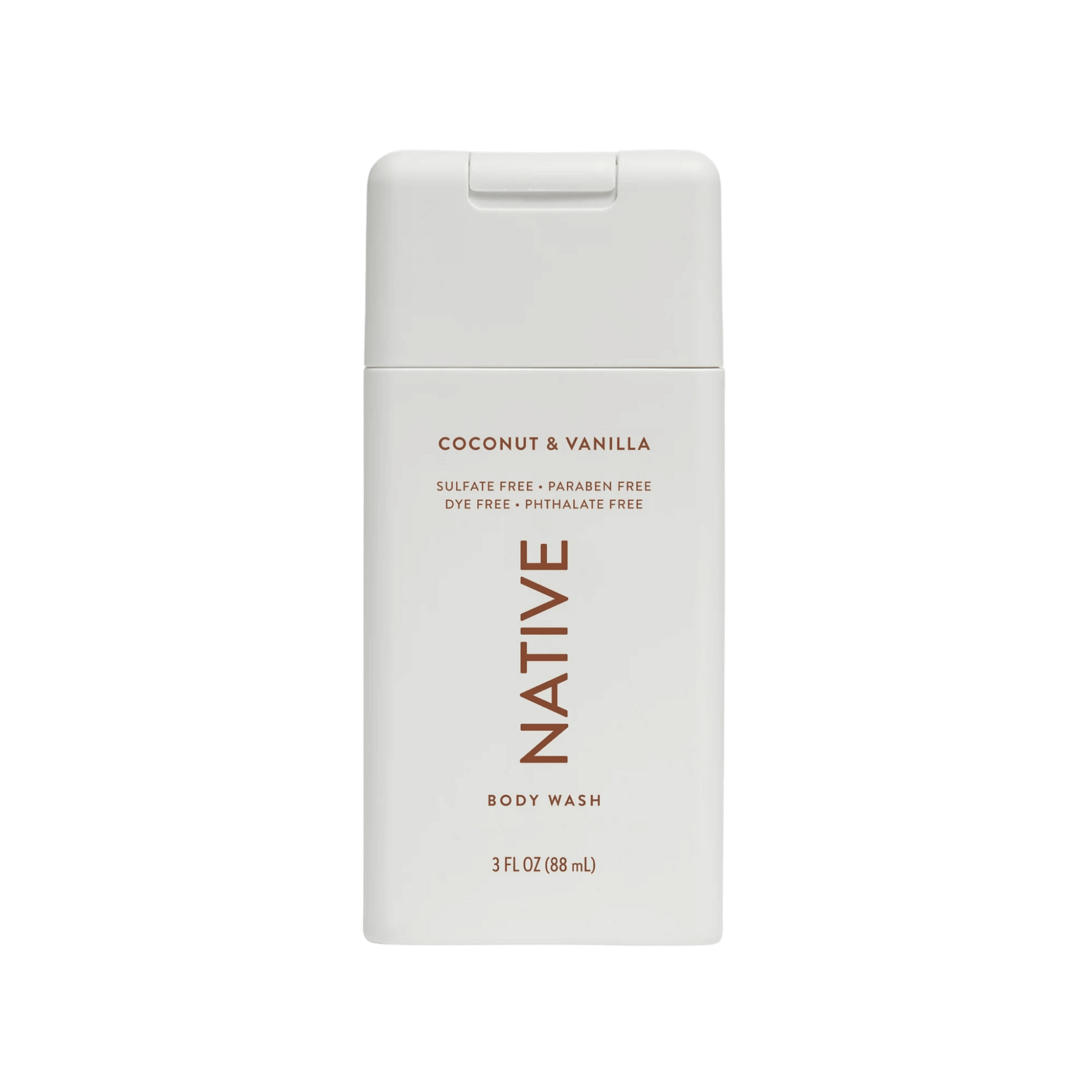 Native Body Wash Coconut & Vanilla (88ml) SkinStash