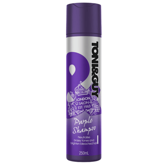 Toni & Guy Brighten Bleached Purple Shampoo (250ml) - wellkart