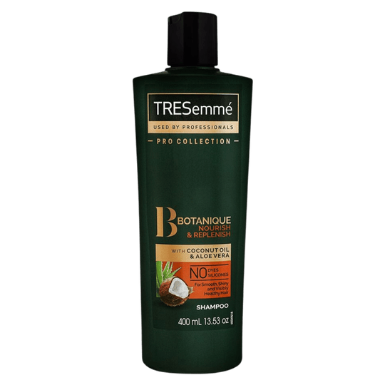 Tresemme Botanique Nourish & Replenish Shampoo For Smooth Shiny & Visibly Healthy Hair (400ml) - wellkart