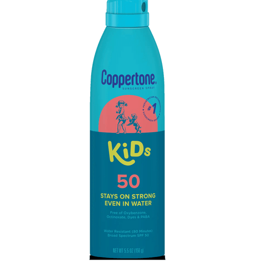 Coppertone kids® sunscreen spray (156g) SkinStash