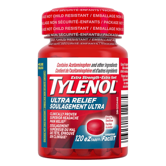 Tylenol Ultra Relief Tough on Headaches (120 Tablet) SkinStash