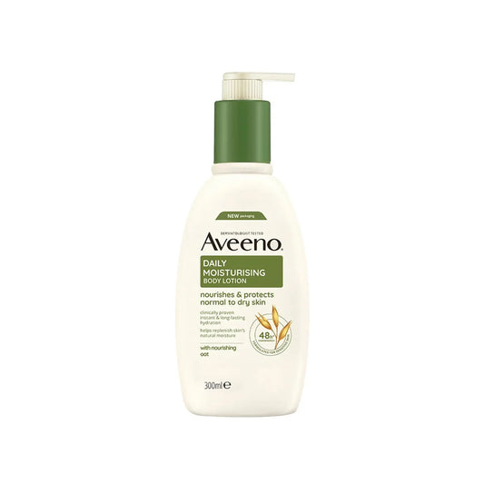 Aveeno - Daily Moisturizing Body Lotion with Colloidal Oatmeal for Dry, Sensitive Skin - 300ml wellkart