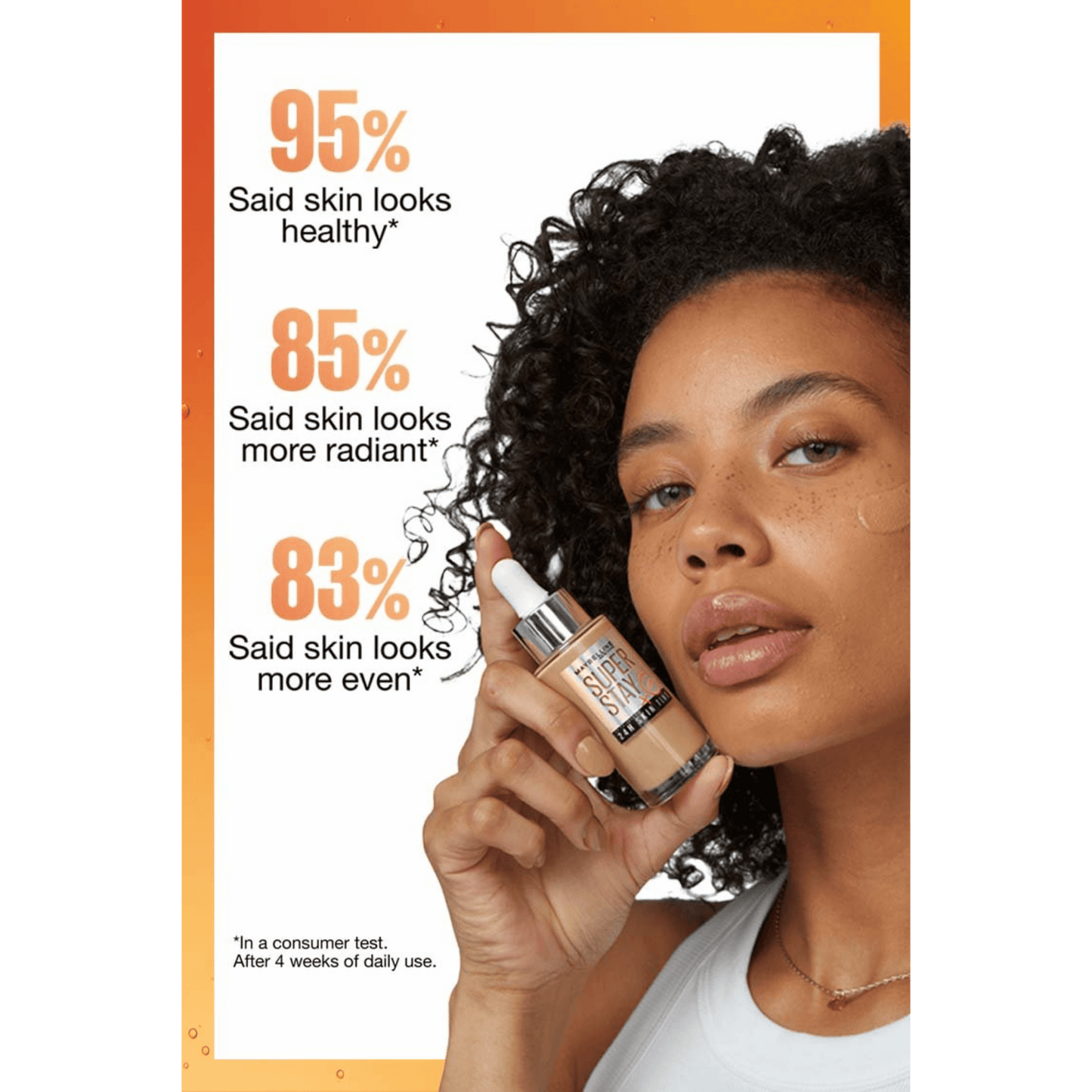 Maybelline Super Stay 24H Skin Tint Foundation Serum with Vitamin C (30ml) SkinStash