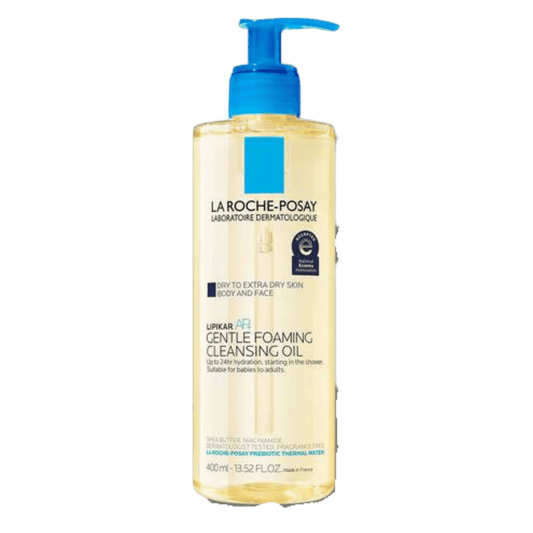 La Roche Posay Lipikar AP+ Gentle Foaming Cleansing Oil (400ml) SkinStash