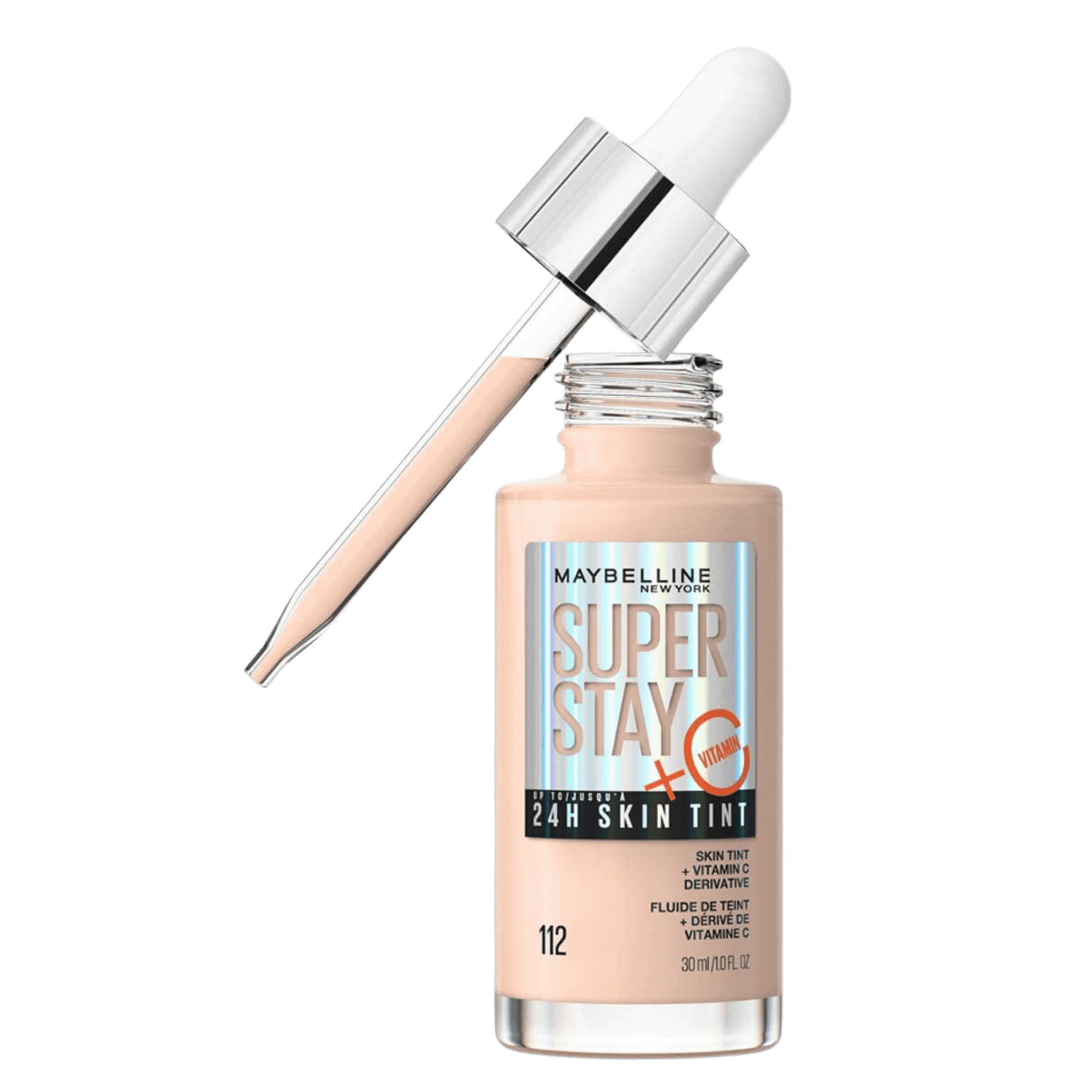 Maybelline Super Stay 24H Skin Tint Foundation Serum with Vitamin C (30ml) SkinStash