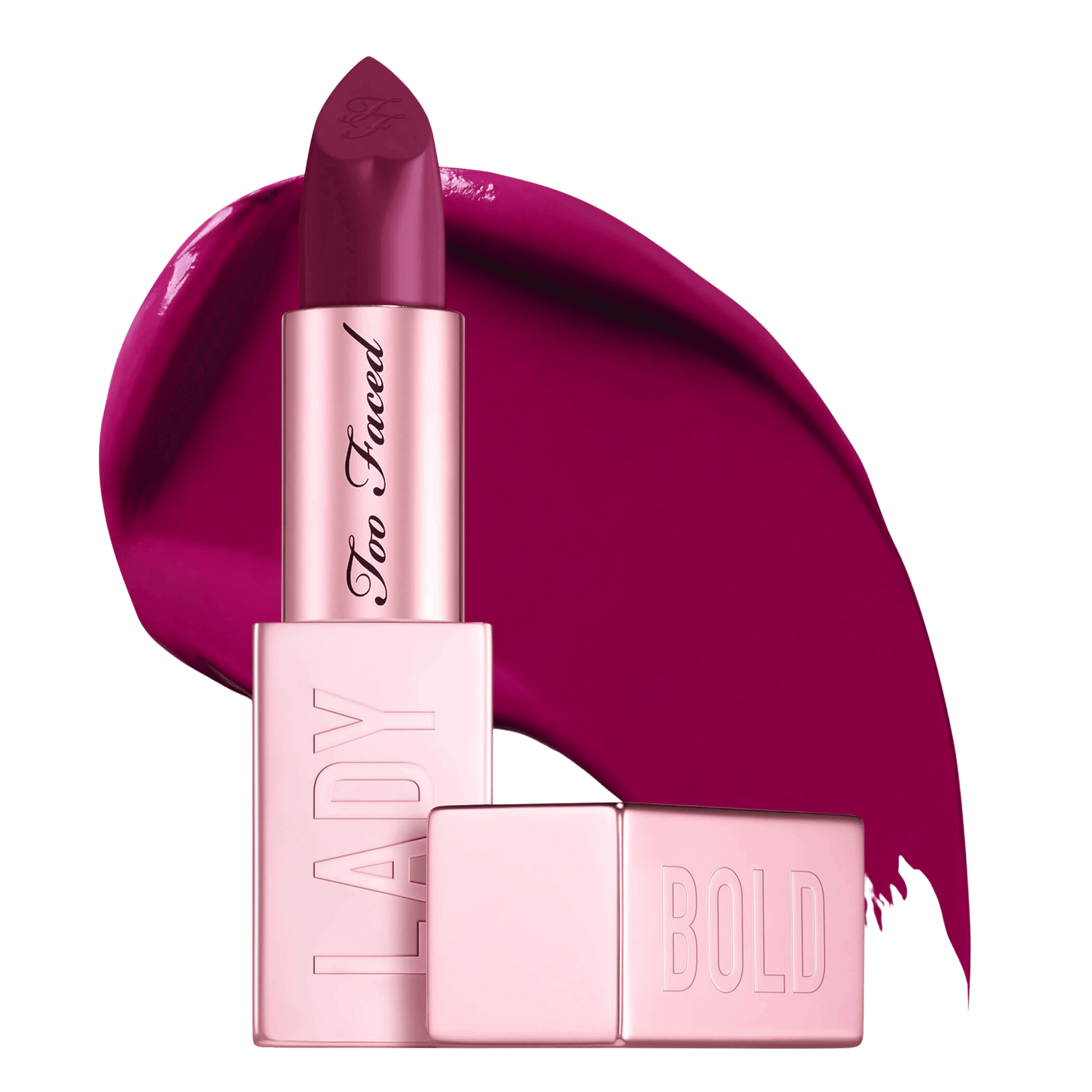 Too Faced Lady Bold Em Power Cream Lipstick (3.3g) SkinStash