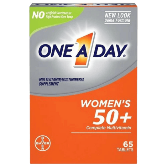 One A Day Women's 50+ Multivitamin, 65 Ct SkinStash
