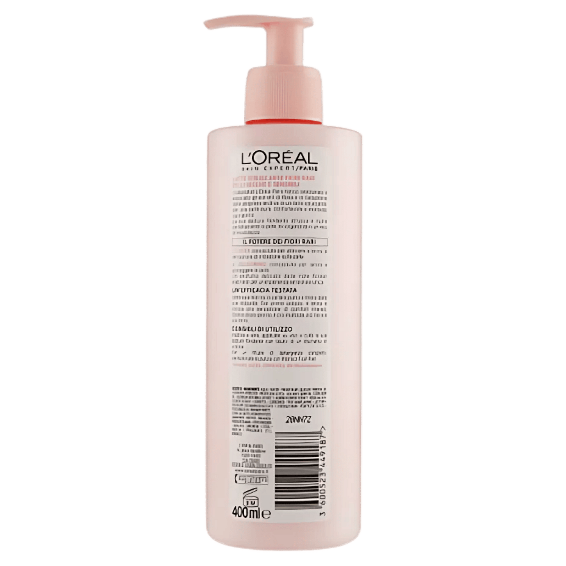 L'OREAL Delicate Flowers Cleansing Milk (For Dry & Sensitive Skin) 400ml SkinStash