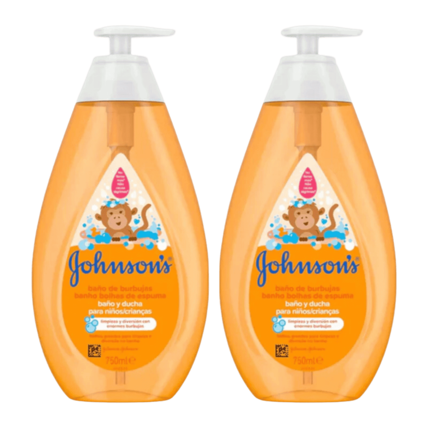 Johnson's Kids Bubble Bath & Wash, (750 ml) SkinStash