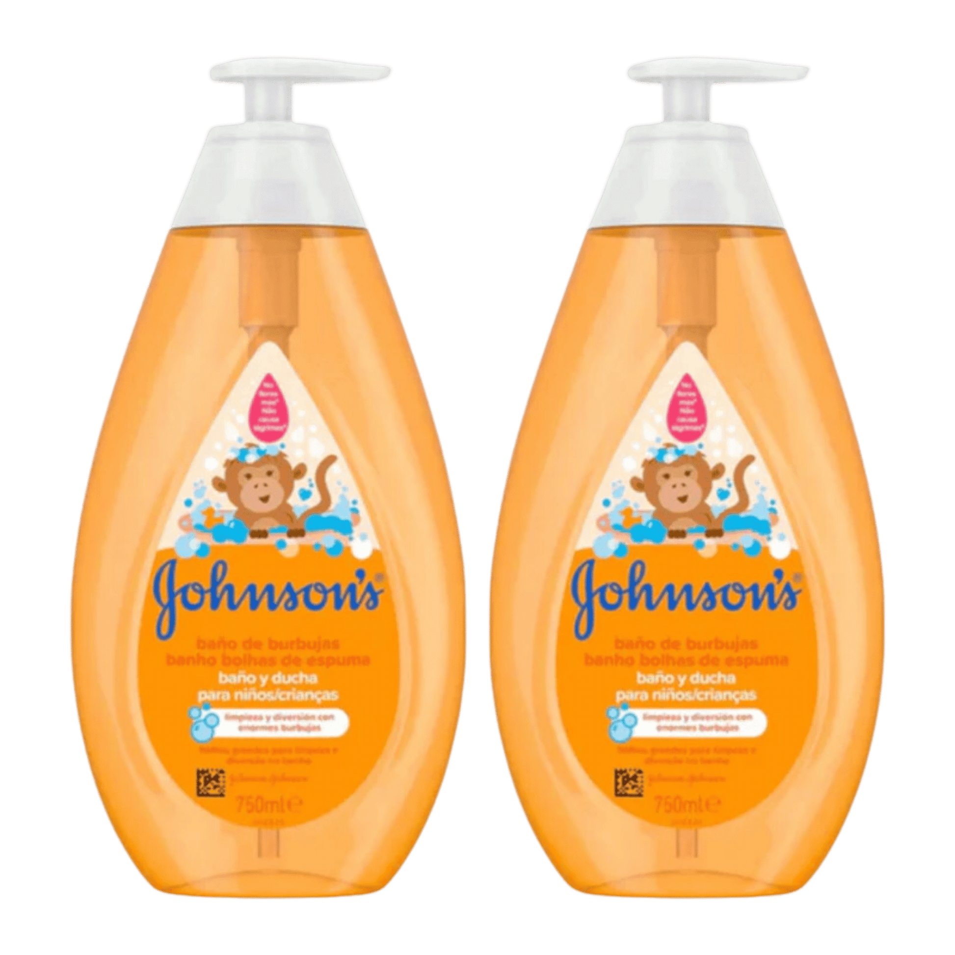 Johnson's Kids Bubble Bath & Wash, (750 ml) SkinStash