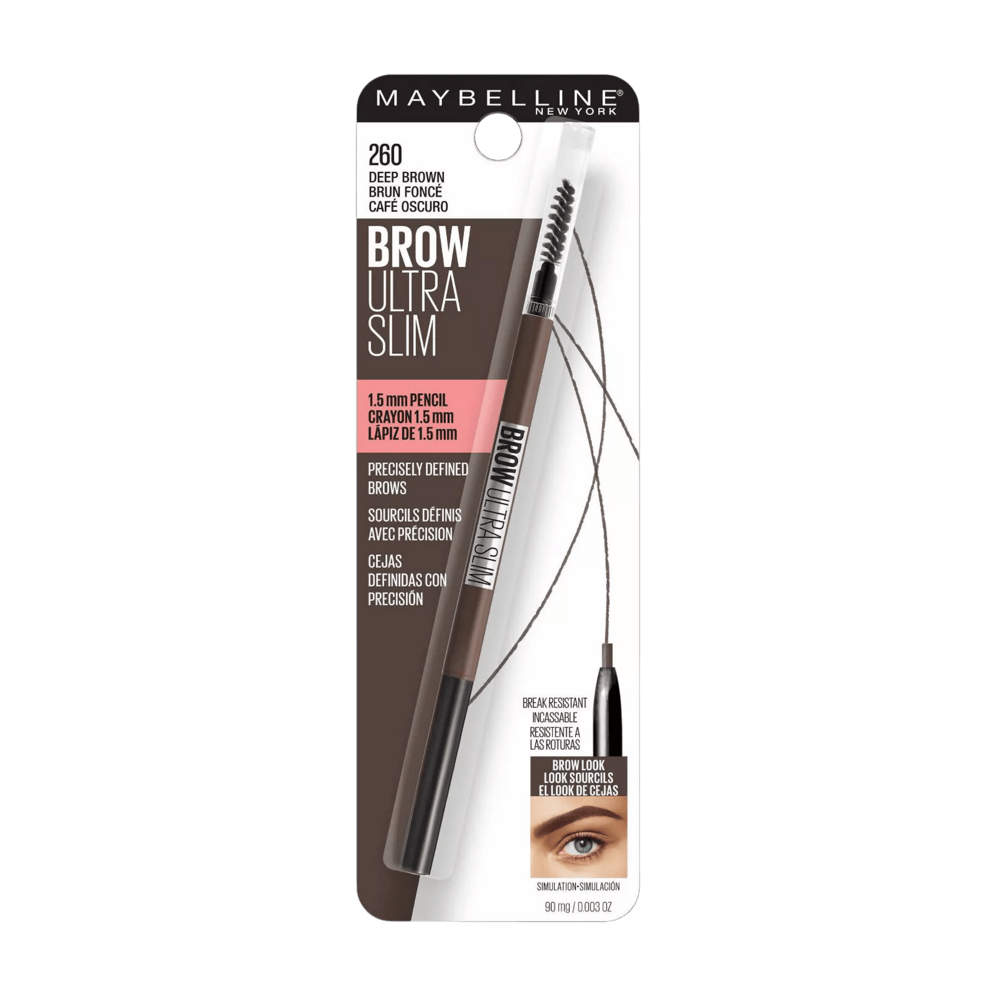 Maybelline Ultra Slim Brow Pencil(90mg) SkinStash
