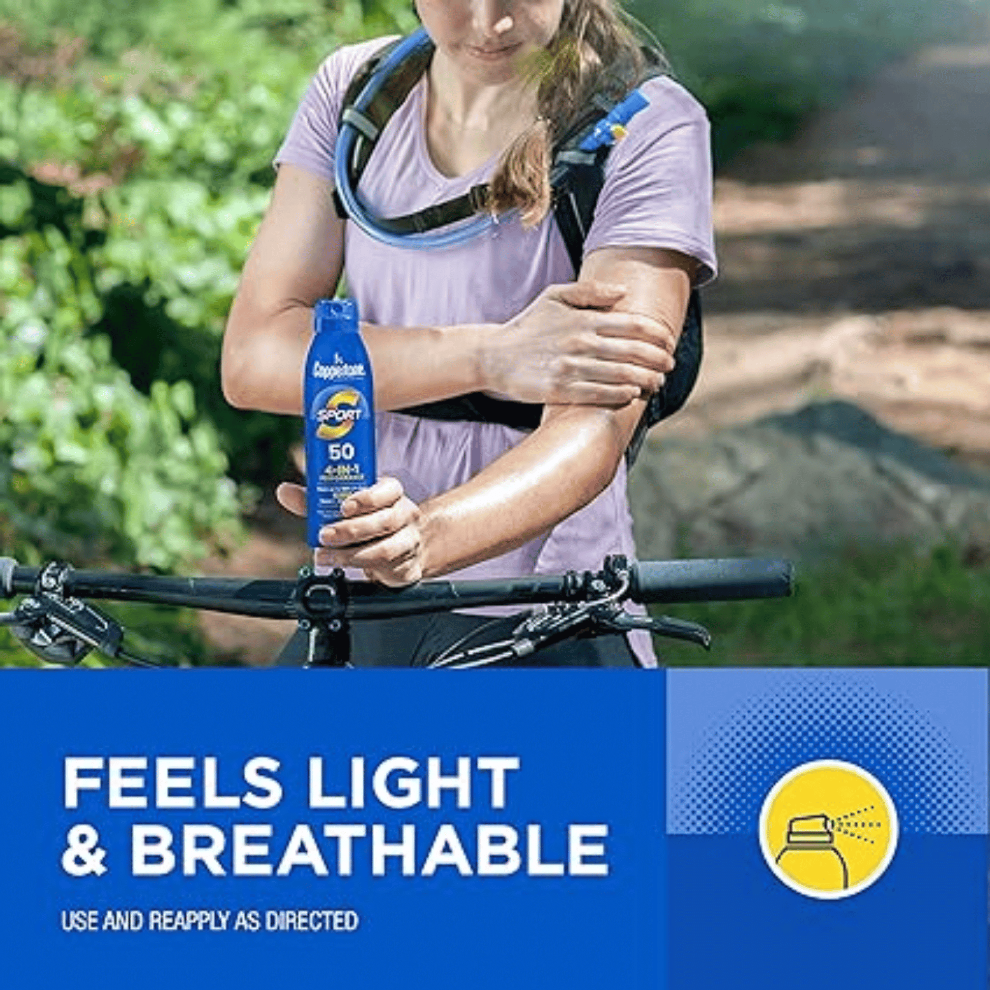 Coppertone 4 in 1 Sport Sunscreen Spray Water Resistant (156g) SkinStash