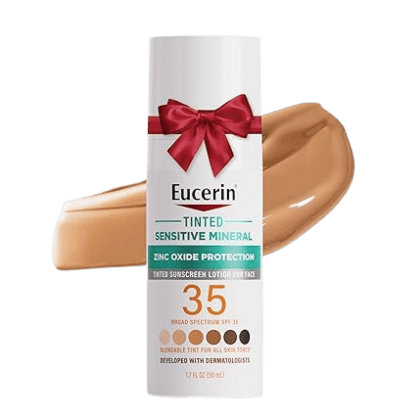 Eucerin Sensitive Mineral Face Tinted Sunscreen SPF 35 (50ml) SkinStash