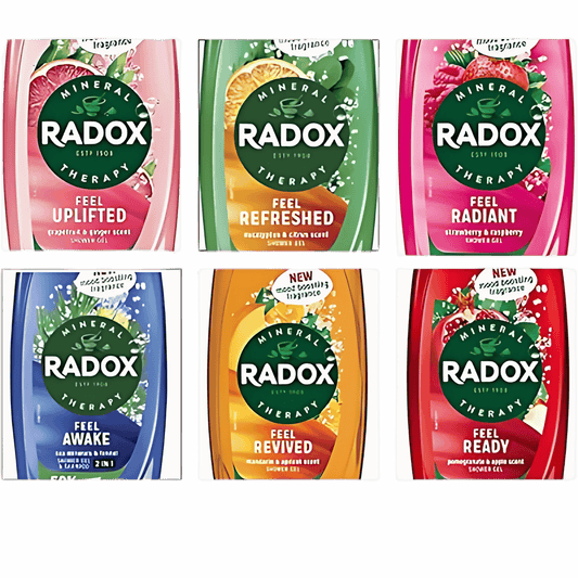 Radox Shower Gel Feel Radiant (225 ml) SkinStash