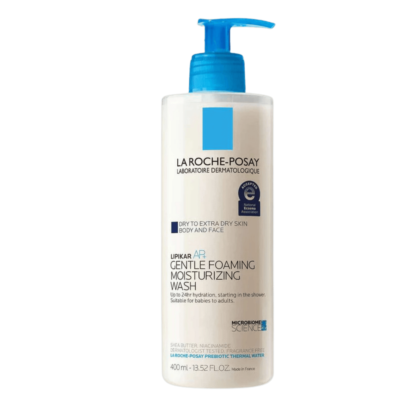La-Roche Posay Gentle Foaming Moisturizing Wash (400ml) SkinStash