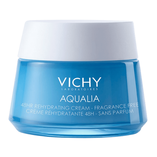 Vichy Aqualia Thermal Face Moisturizer for Dry Skin with Hyaluronic Acid (50ml) SkinStash