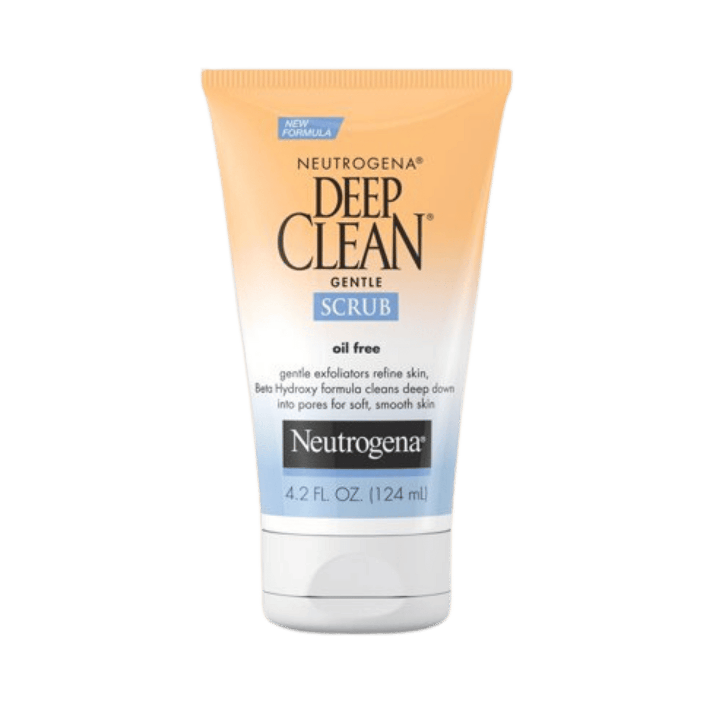 Neutrogena Deep Clean Gentle Facial Scrub Oil Free (124ml) SkinStash