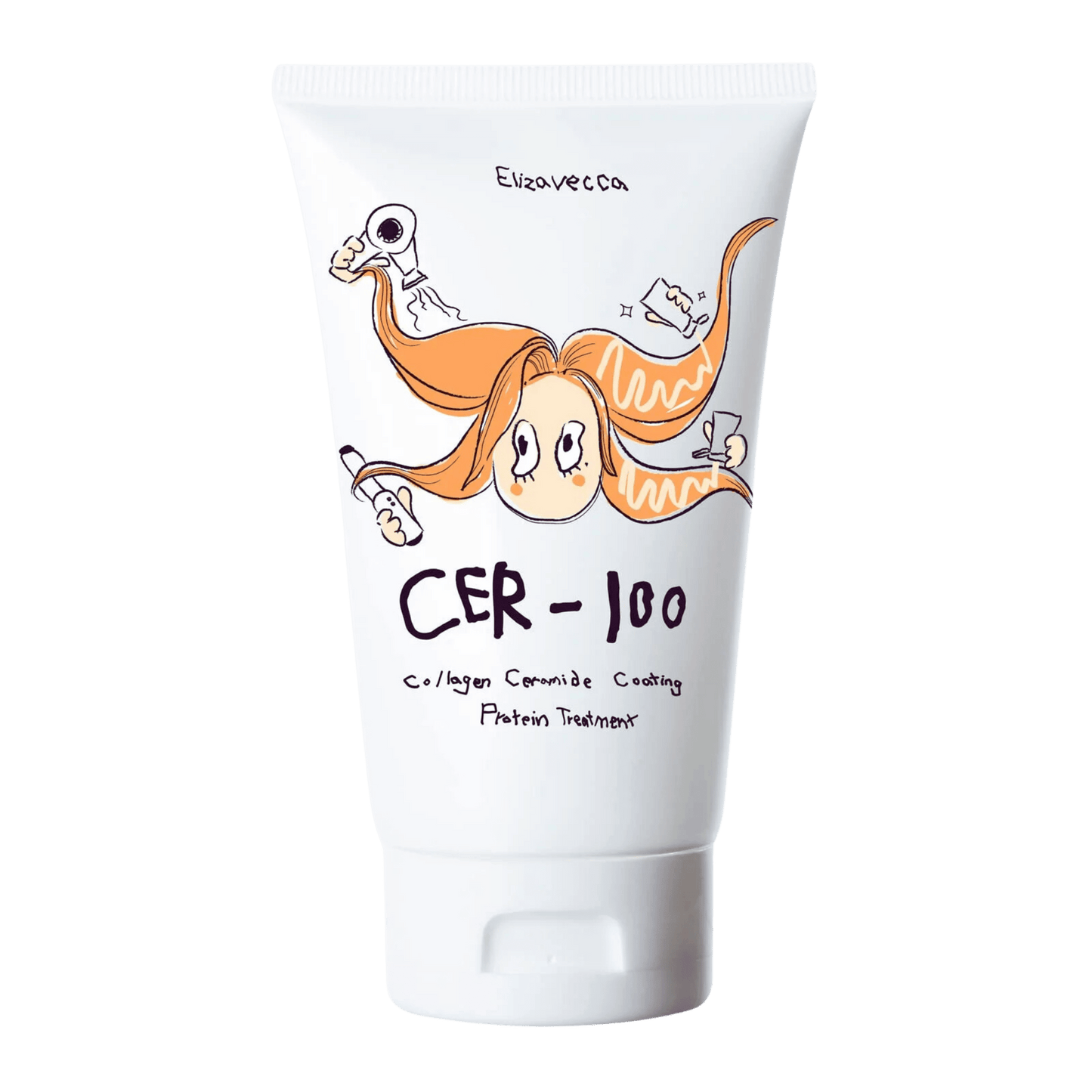 Elizavecca CER-100 Hair Collagen Ceramide Coating Hair Protein Treatment (100ml) SkinStash