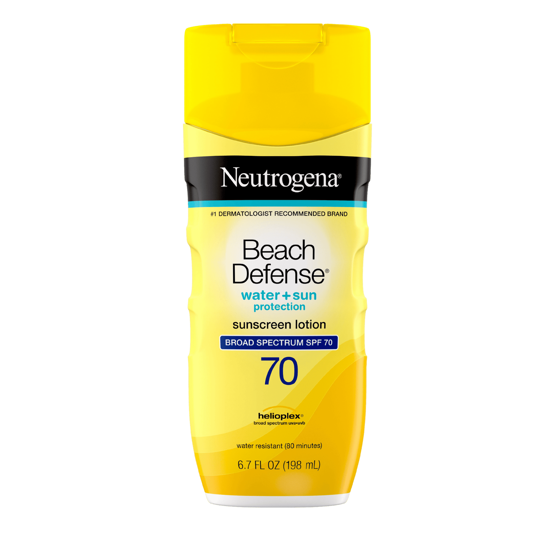 Neutrogena Beach Defense Water + Sun Protection Sunscreen Lotion (198ml) SkinStash