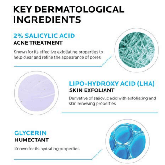 La Roche Posay Effaclar Medicated Gel Cleanser (200ml) SkinStash