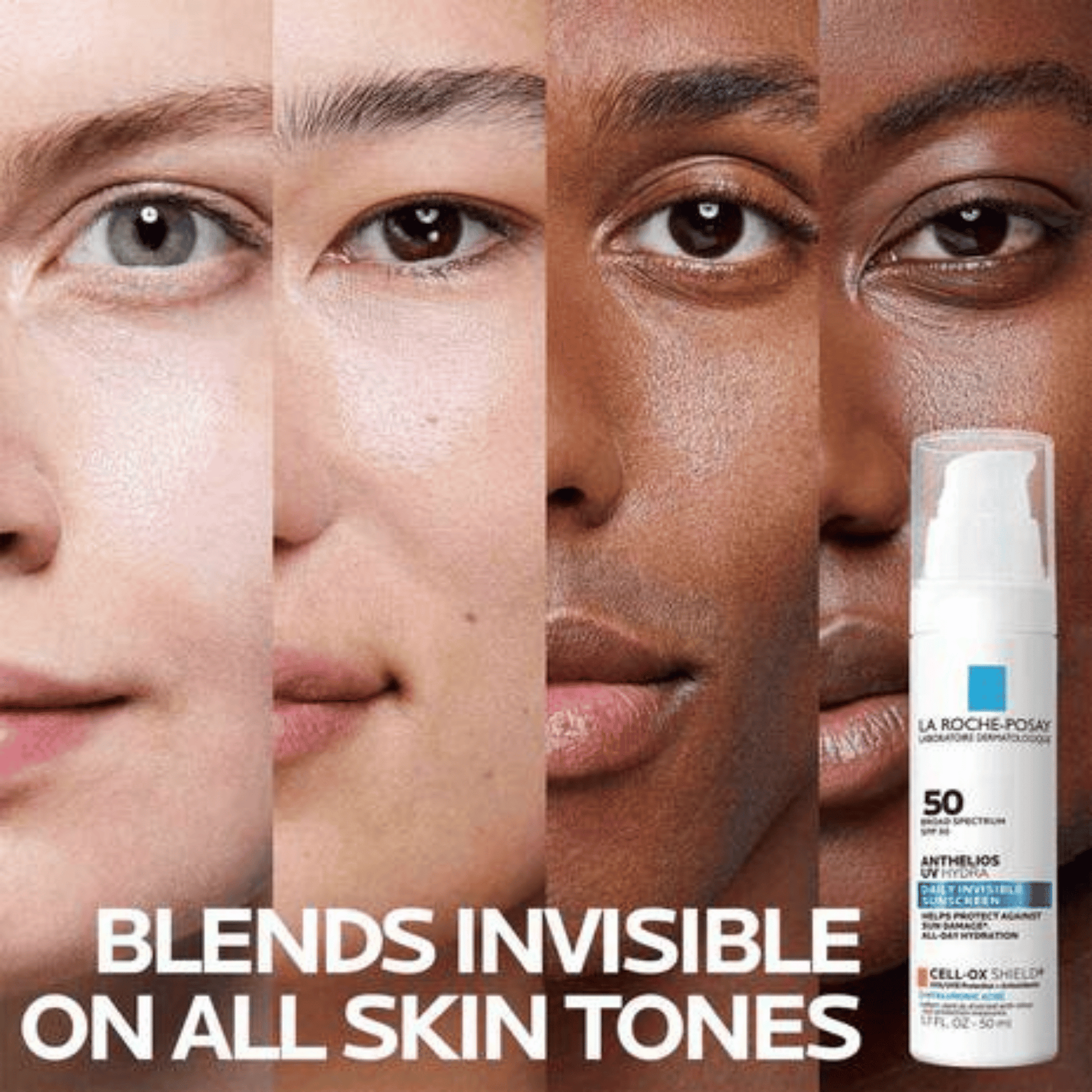 La Roche Posay Anthelios UV Hydra Daily Invisible Sunscreen SPF 50 (50ml) SkinStash