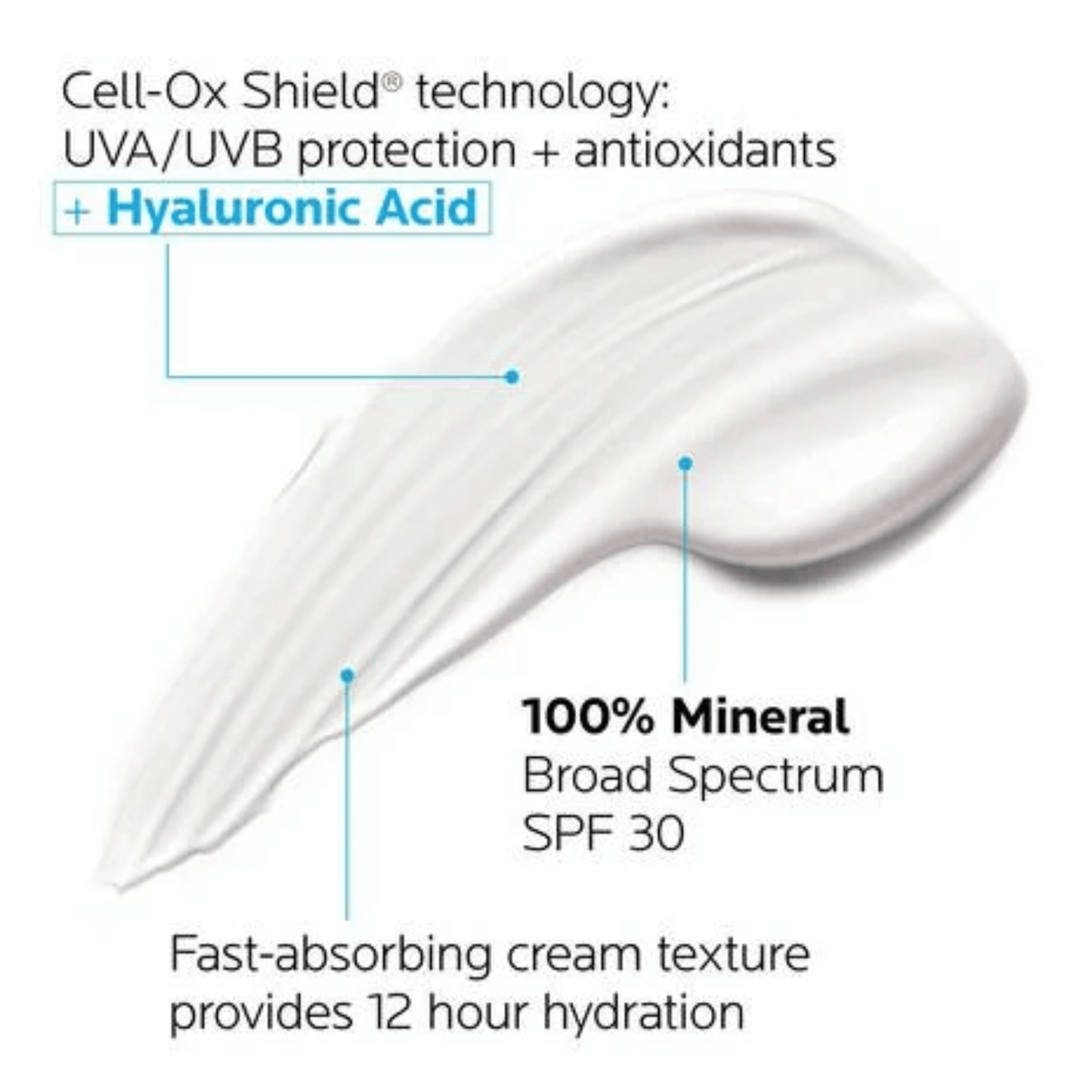 La Roche Posay Anthelios HA Mineral Sunscreen with Hyaluronic Acid SPF 30 (50ml) SkinStash