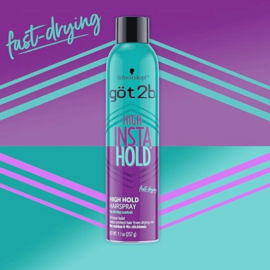Schwarzkopf Got2b High Insta Hold Hair Spray (257 g) SkinStash