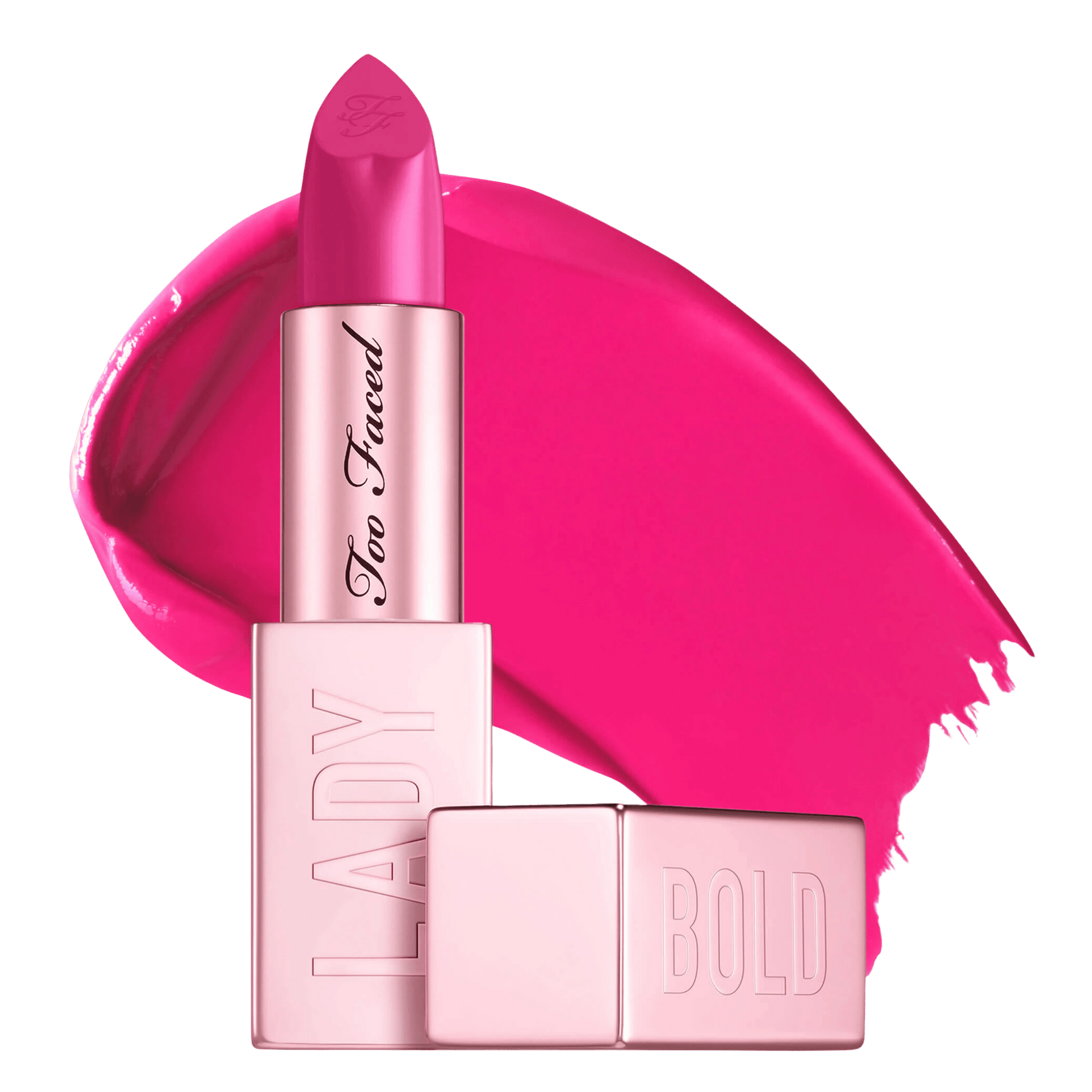 Too Faced Lady Bold Em Power Cream Lipstick (3.3g) SkinStash