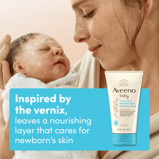 Aveeno Baby Daily Moisture Healthy Start Newborn Balm (141 g) SkinStash
