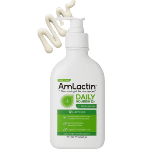 Amlactin Daily Nourish Lotion with 12% Lactic Acid (225g) Skinstash