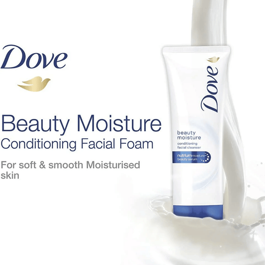 Dove Beauty Moisture Facial Cleanser (100g) SkinStash