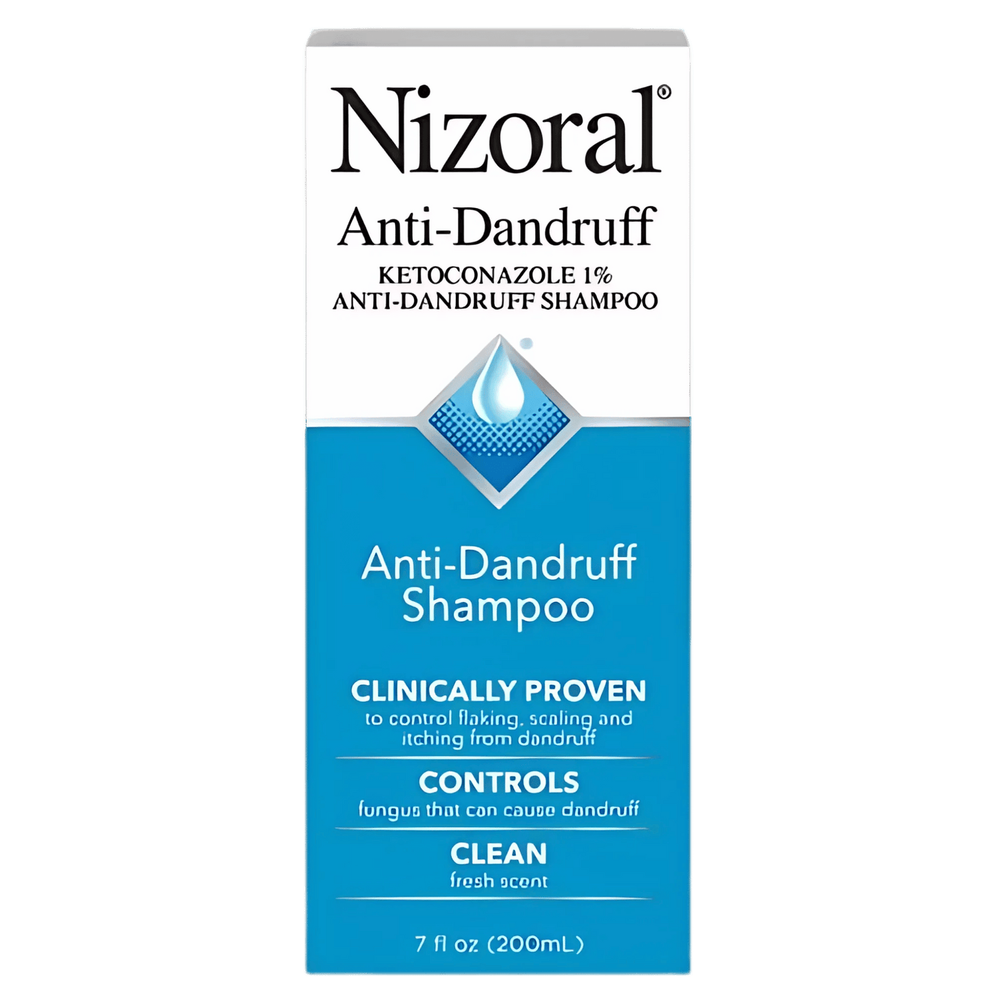 Nizoral Anti Dandruff Shampoo with 1% Ketoconazole, Clean Fresh Scent SkinStash