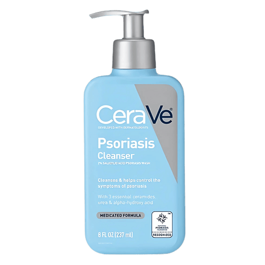 CeraVe Psoriasis Cleanser with 2% Salicylic Acid Psoriasis Wash (237ml) SkinStash
