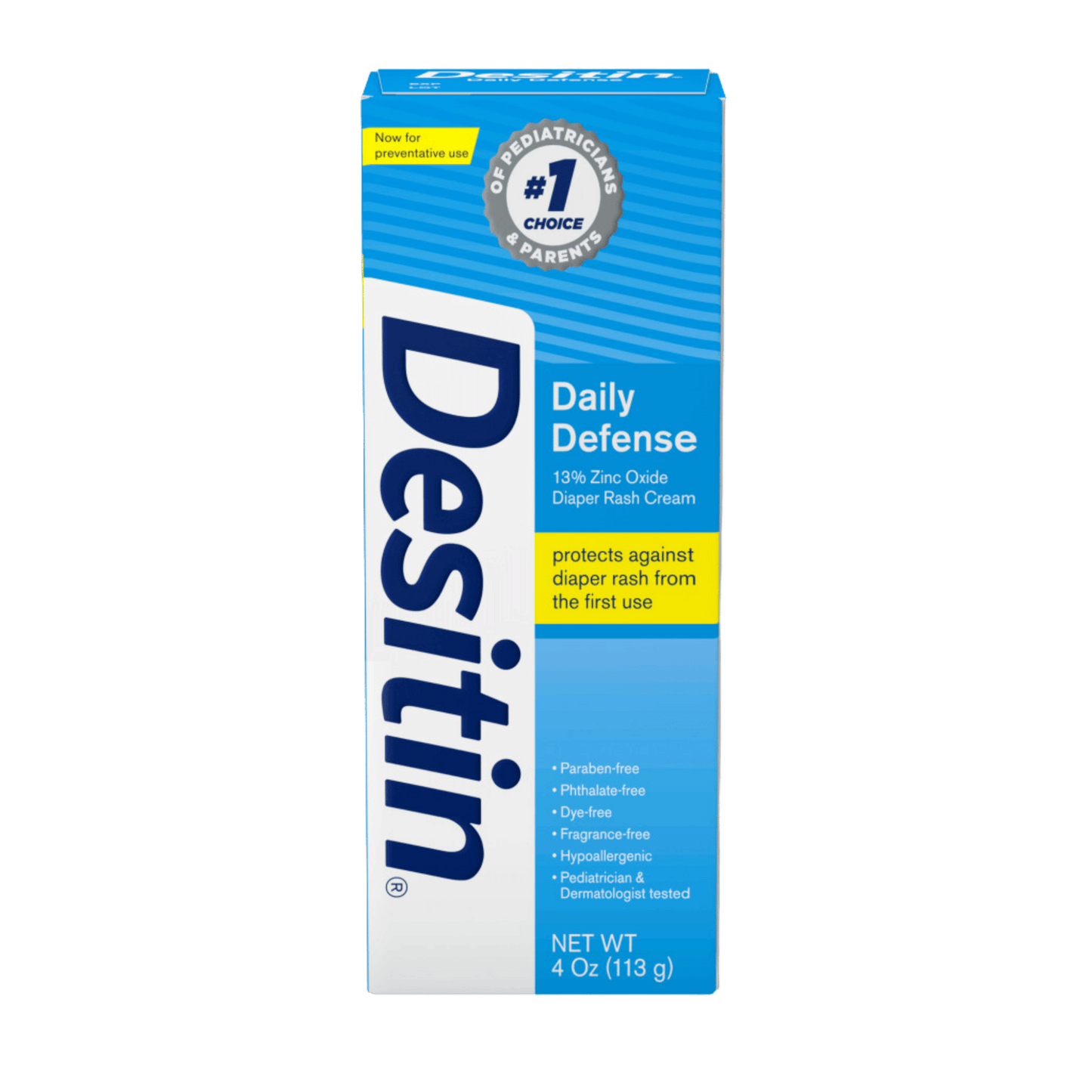 Desitin Daily Defense 13% Zinc Oxide Diaper Rash Cream (57g) SkinStash