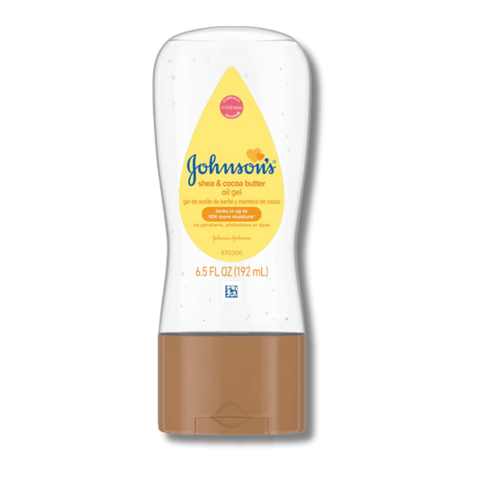 Johnson's Shea & Cocoa Butter Oil Gel (192 ml) SkinStash