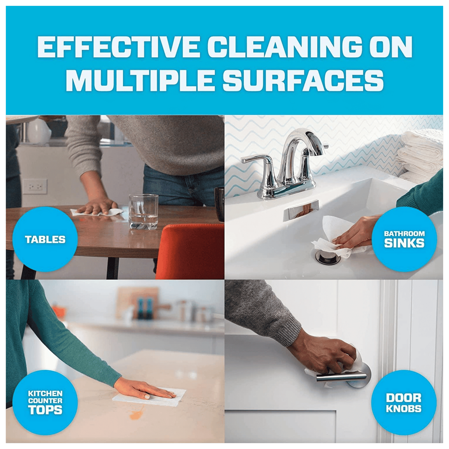 Mr Clean Disinfecting Wipes Citrus Scent 35 Count - wellkart