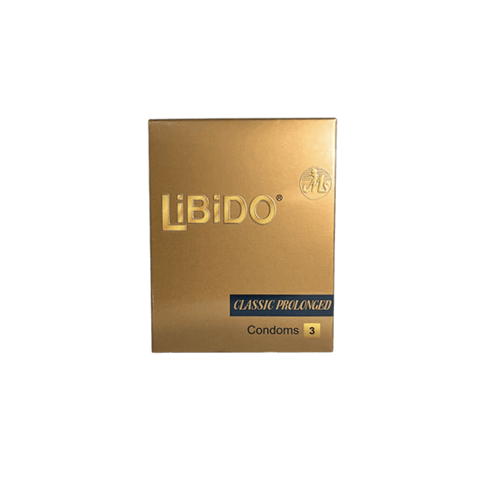 Libido - Classic Prolonged (Pack of 3 condoms) - wellkart