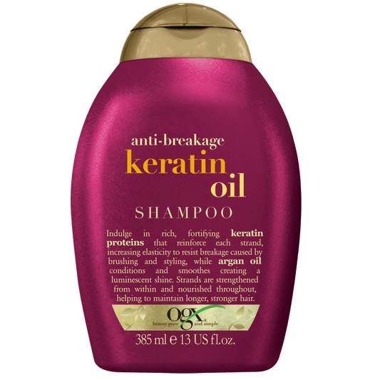 OGX Keratin Oil Shampoo (385ml) SkinStash