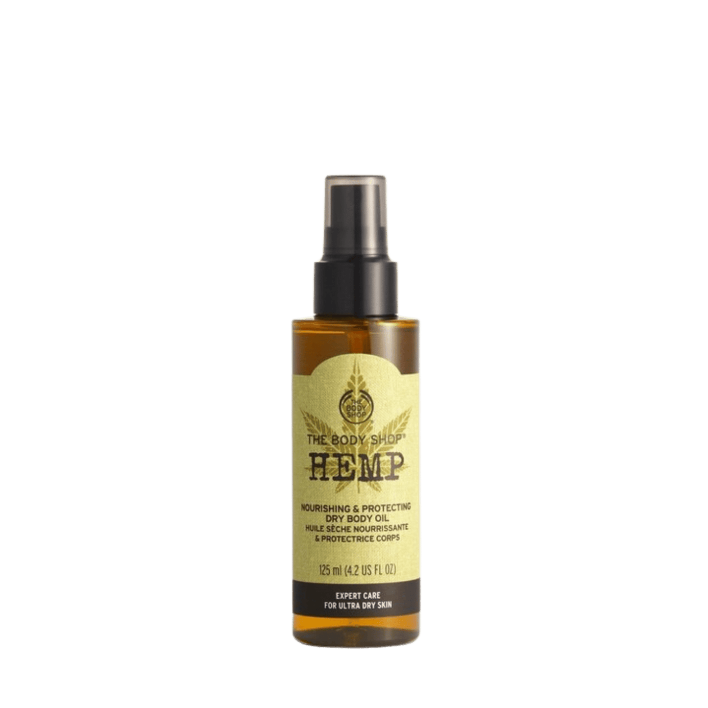 The Body Shop Hemp Nourishing And Protecting Dry Body Oil (125ml) SkinStash