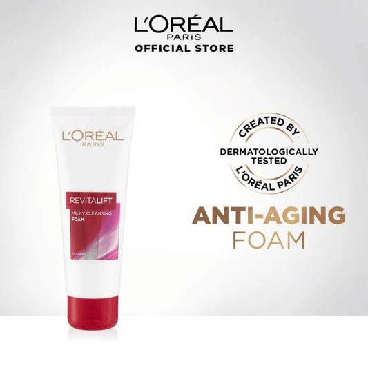 L'Oreal Paris Revitalift Milky Cleansing Foam, (100ml) SkinStash