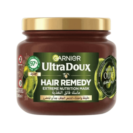 Garnier Ultra Doux Mythic Olive Hair Remedy Extreme Nutrition Mask (340ml) SkinStash