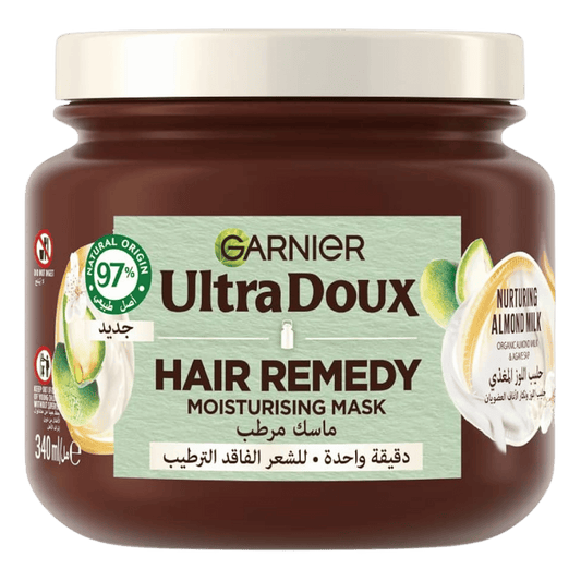 Garnier Ultra Doux Nurturing Almond Milk Hair Remedy (340ml) SkinStash