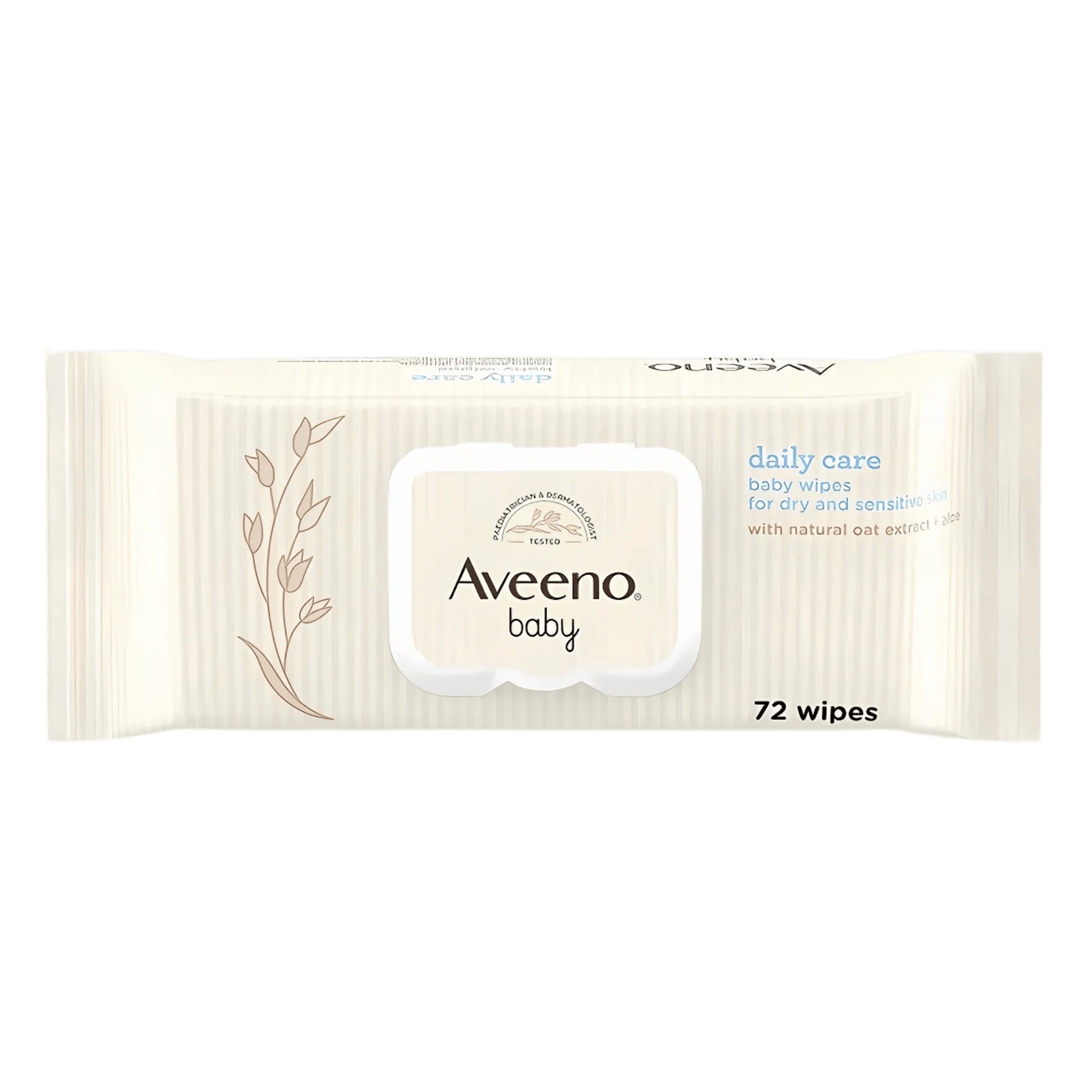 Aveeno Daily Care Face And Body Baby Wipes, 72-Wipes SkinStash
