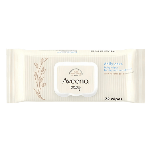 Aveeno Daily Care Face And Body Baby Wipes, 72-Wipes SkinStash