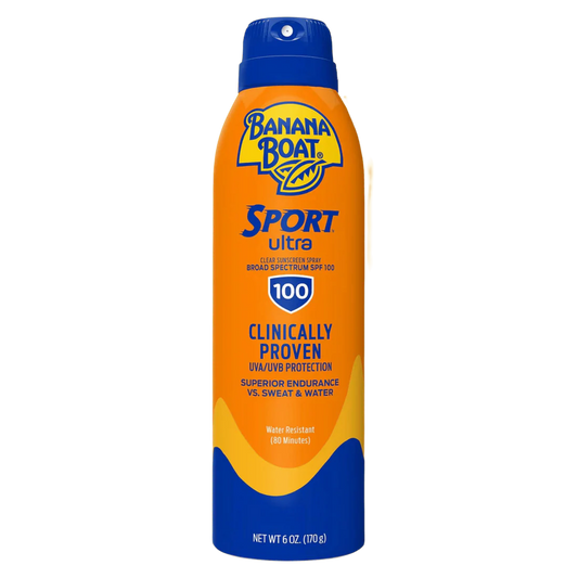 Banana Boat Sport Ultra Clear Sunscreen Spray SPF 100 wellkart