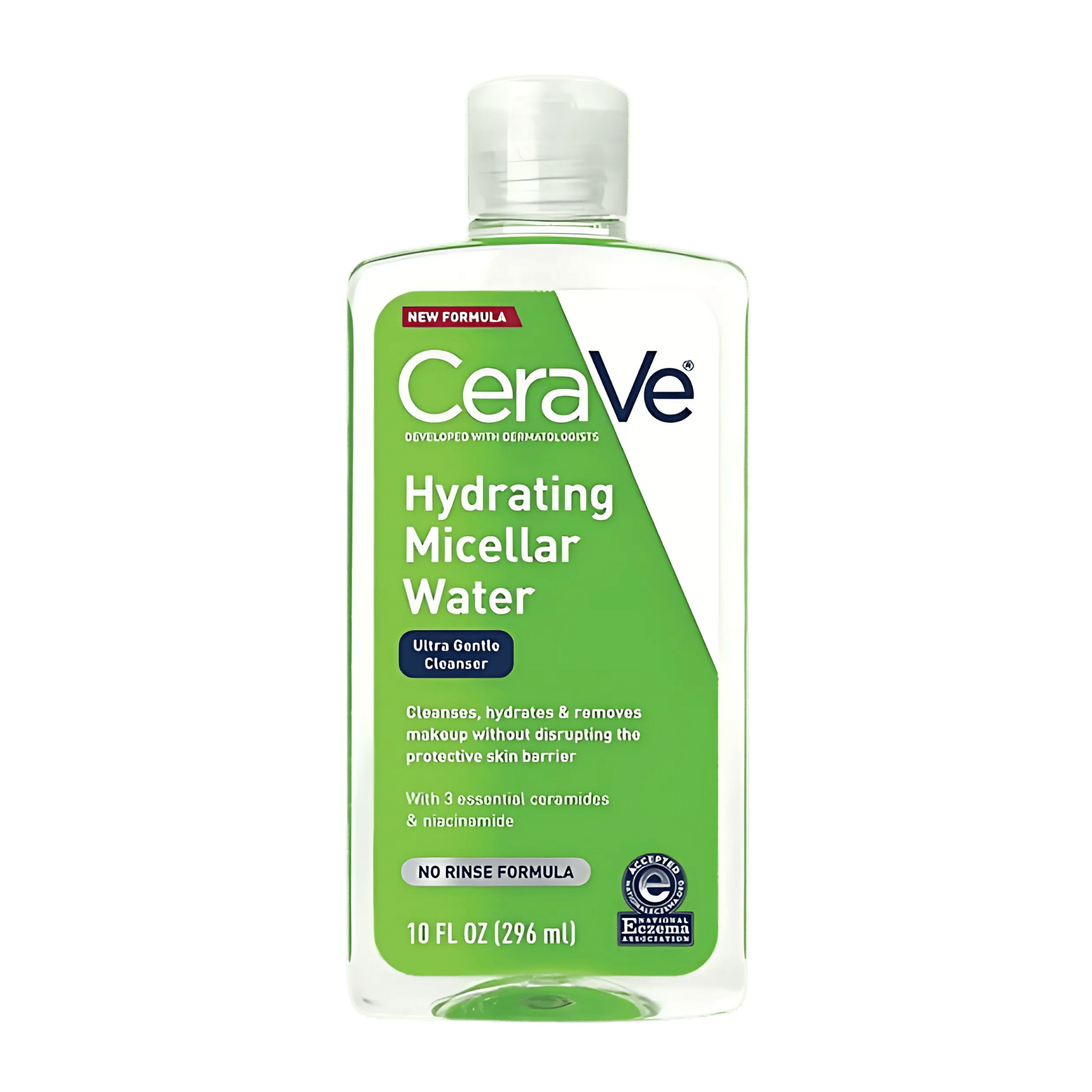 CeraVe Hydrating Micellar Water Facial Cleanser (296ml) SkinStash