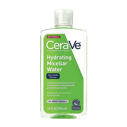 CeraVe Hydrating Micellar Water Facial Cleanser (296ml) SkinStash